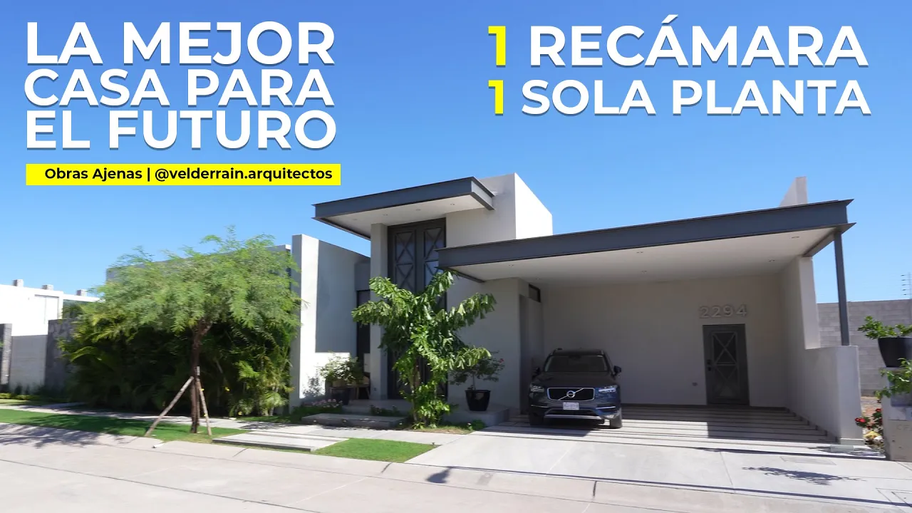 LA MEJOR CASA en 1 NIVEL | Obras Ajenas | Fernando Velderrain