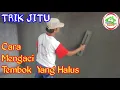 Download Lagu CARA MENGACI TEMBOK YANG BAIK DAN BENAR BEGINI TRIK NYA