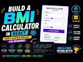 Build a BMI Calculator in React React useState Project for Beginners