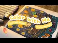 Color With Me Relax Ohuhu Markers Soft Lofi Study Music