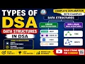 Types of Data Structures in DSA Linear Non-Linear Data Structures DSA for Beginners