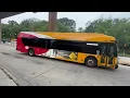 Wmata DC Metro Fairfax Connecter Buses At Huntington Mount Vernon Bus Stops 2026