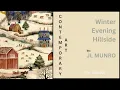 Contemporary Art Winter Evening Hillside by Contemporary artist JL Munro no sound