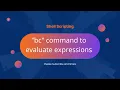bc command examples