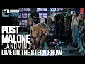 Lagu Post Malone “Landmine” Live on the Stern Show