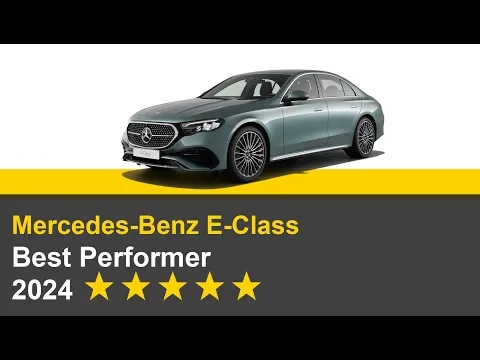 Euro NCAP Crash & Safety Tests of Mercedes-Benz E-Class 2024 - Best Performer 2024 - YouTube thumbnail