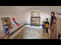 Download Lagu A beautiful glow in the heart of this cave, washed by a mother and two orphans