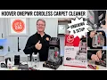 Hoover ONEPWR SmartWash Cordless Carpet Cleaner BH50700v UNBOXING SETUP