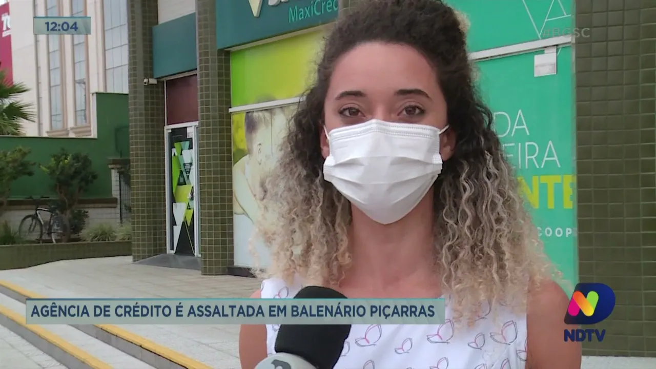 Agência de crédito é assaltada em Balneário Piçarras