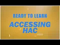 Accessing HAC - Dayton Public Schools