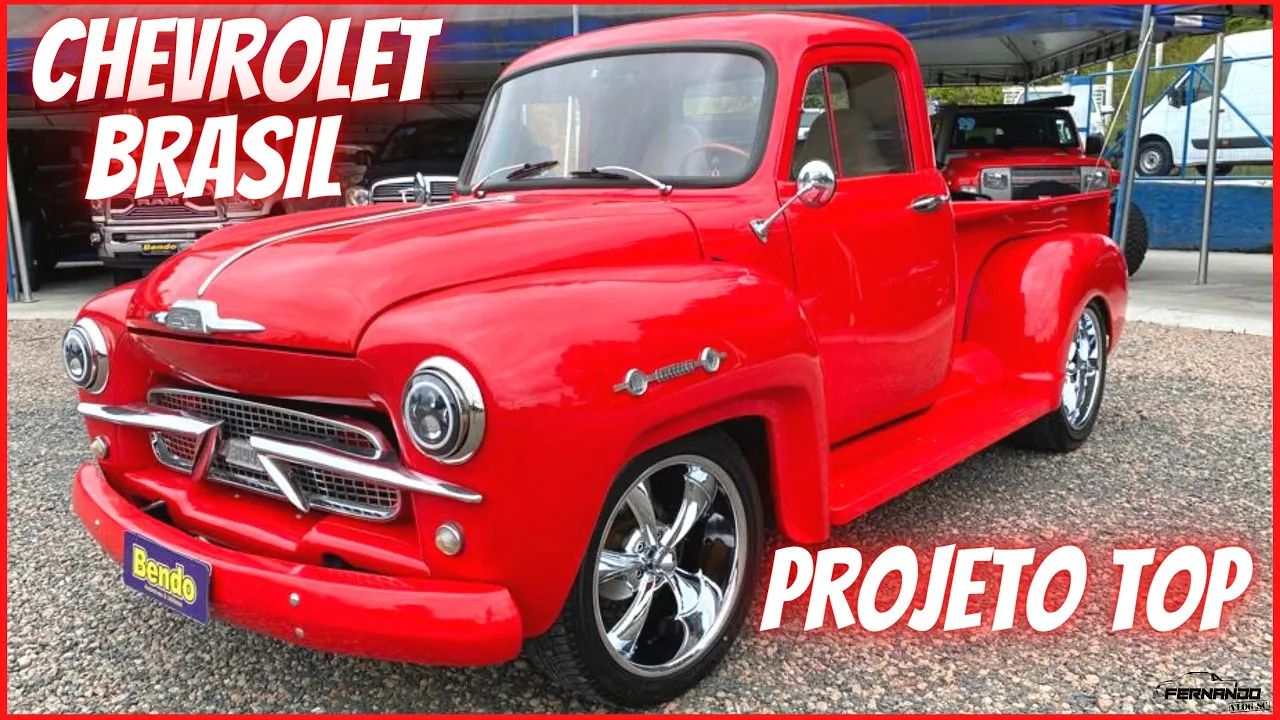 CHEVROLET BRASIL 1959 "PROJETO DIFERENCIADO COM MUITA QUALIDADE"