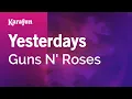 Download Lagu Yesterdays - Guns N' Roses | Karaoke Version | KaraFun