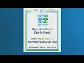 Live ACA Healthcare Call-In Event 2 Wants to Know