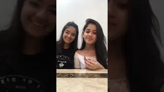 anushka sen interview live video