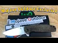 Mojave Outdoor Exclusive Kizer Gemini burlap micarta