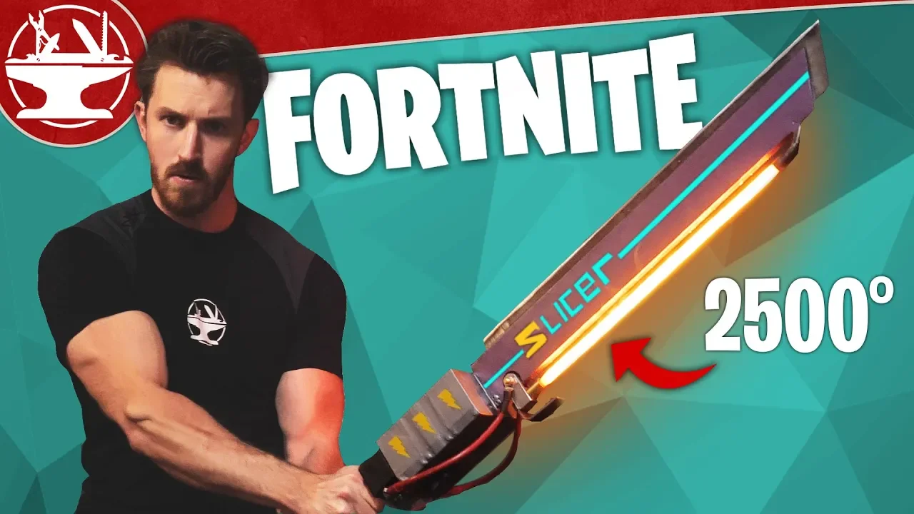 Fortnite Sword (3D Printable w/ LEDs!!)