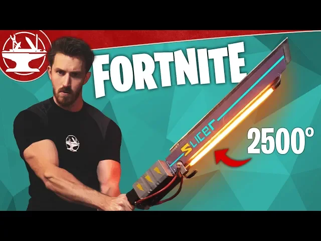 Fortnite Sword (3D Printable w/ LEDs!!) video thumbnail