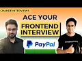 Paypal Frontend Interview Experience Chakde Interviews