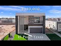 Touring a 410 000 Contemporary Home in El Paso Texas - New Construction