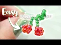 How To Make A Seed Bead Cherry Ring Easy DIY Jewelry Tutorial