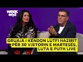 Download Lagu Gruaja i këndon Lutfi Hazirit për 30 vjetorin e martesës, LUTA e puthë LIVE - Weekend