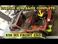 Building an e30 m3 conversion part 14 Completing the rack and pinion mounting setup