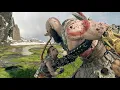 God of War PS5 - Kratos Vs Son of Odin Fight Scene On DRAGON (GoW4 PS5 Gameplay) 4K Ultra HD