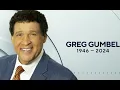 Jim Nantz Tony Romo and Tracy Wolfson give their touching tributes to the life of Greg Gumbel