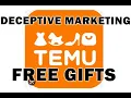 Are you really getting those 8 FREE GIFTS from TEMU The truth behind the hype