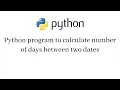 Calculate number of days between two dates in python import fromiosformat
