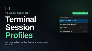 Terminal Session Profiles - VS Code Extension