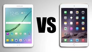 Samsung Galaxy Tab S2 vs Apple IPad Air restart and benchmark test with antutu and quick .... 