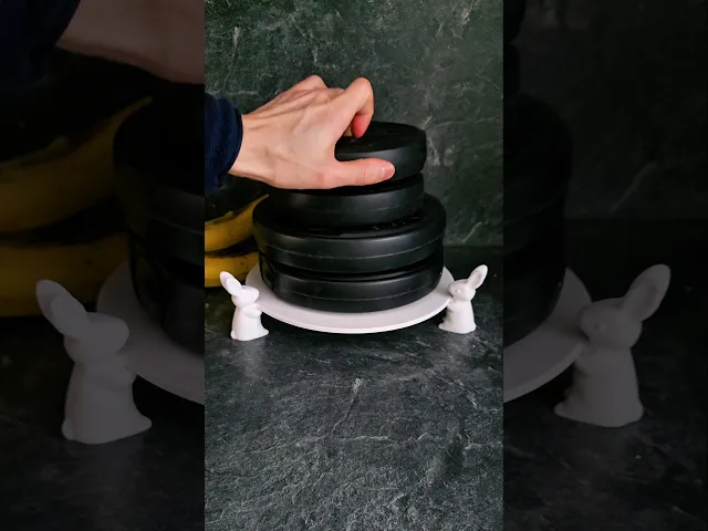 Easter Bunny Serving Plate / Decoration / Functional / Brunch video thumbnail