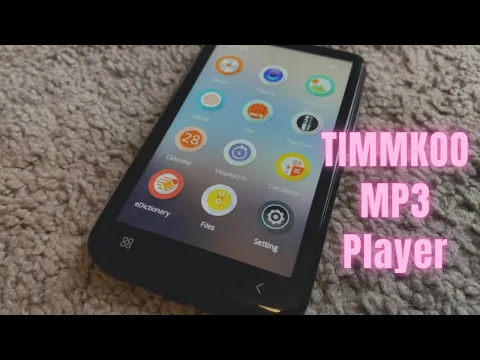 Download MP3 TIMMKOO MP3 Player with Bluetooth Review | Full Touchscreen Mp4 Mp3 Player with Speaker