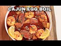 How To Make The Perfect Cajun Egg Boil Spicy Eggs Recipe Soo good