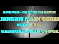 Download Lagu JANGAN MAIN CERAI - KARAOKE NADA COWOK KORG PA 700