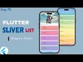 Flutter SliverList Tutorial How to Create Scrollable Lists in Flutter