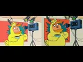 Family Guy Pilot Side by Side Comparison
