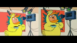 family guy pilot side by side comparison