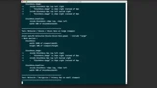 Testing Pattern Lab components with Galen Framework