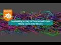 LIVENODING Generating Array Of Connected Lines Using Geometry Nodes