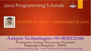 Java for beginners - Chapter 19 Inheritance in Java