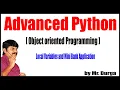 Adv Python Session - 80 The Complete Story of Static Variables by Durga Sir