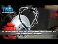 How to replace Front ABS Wheel Speed Sensors 2000-2006 Mini Cooper