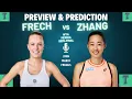 Magdalena Frech vs Zhang Shuai WTA Merida 2026 semi-final Prediction