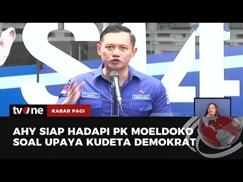 Babak Baru Kudeta Demokrat, AHY Siap Hadapi PK Moeldoko