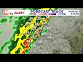 Tracking strong thunderstorms moving into north Georgia and metro Atlanta Watch live