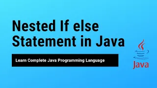 Nested if else Statement in Java With Program Lecture 16 Learn Programming