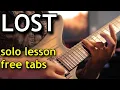 Download Lagu LOST Solo Lesson with Tabs - Avenged Sevenfold