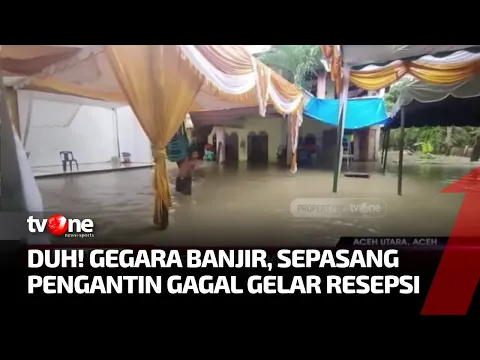 Tanggul Sungai Peutoe Jebol, Banjir Terjang Permukiman Warga di Aceh Utara